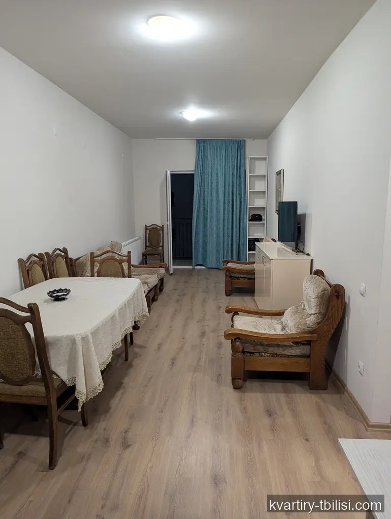 Двухкомнатная квартира в Варкетили — 450 USD/мес | Tbilisi Homes