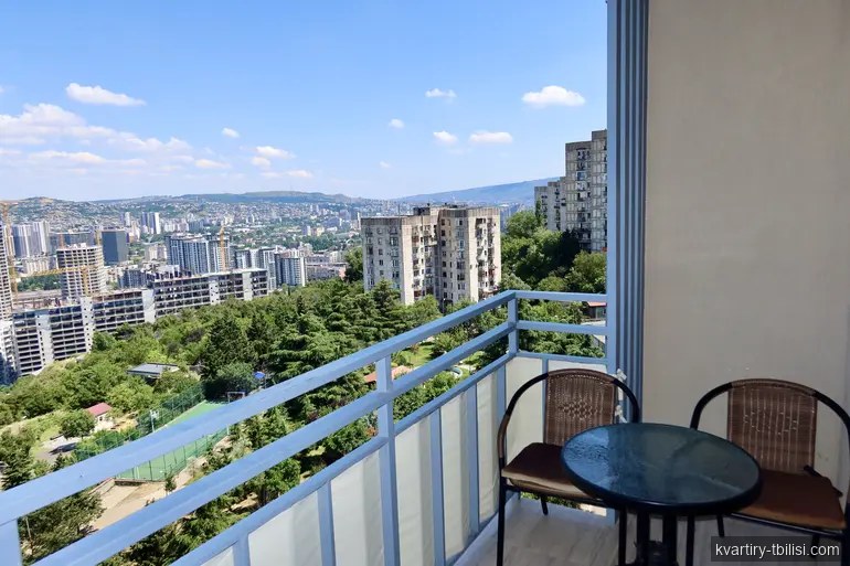 2-bedroom Apartment for rent in Vashlijvari, Tbilisi, 53 sqm, floor 9/16 — 510 USD/month | Tbilisi Homes