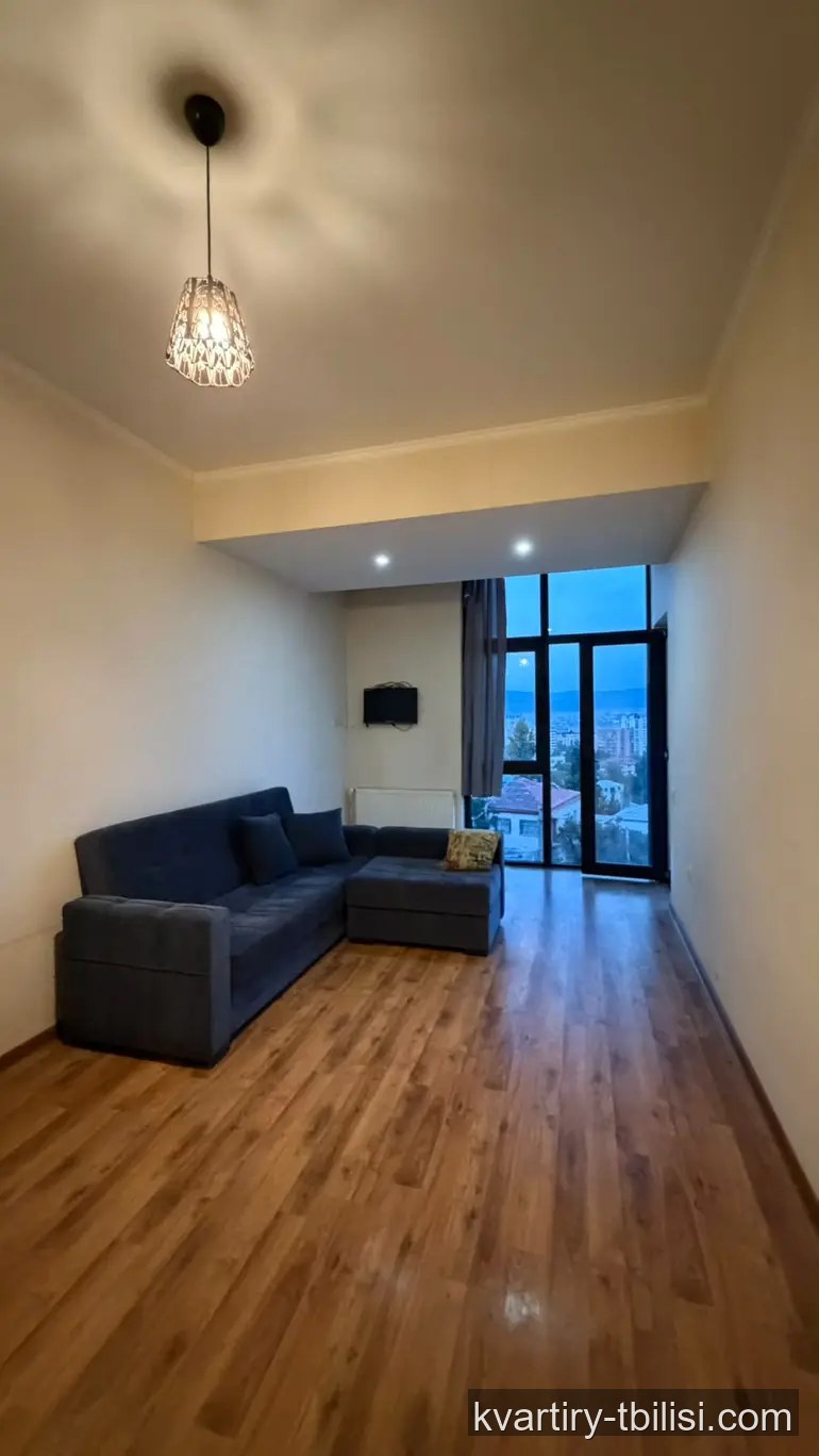 2-bedroom Apartment for rent in Vashlijvari, Tbilisi, 46 sqm, floor 2/17 — 450 USD/month | Tbilisi Homes