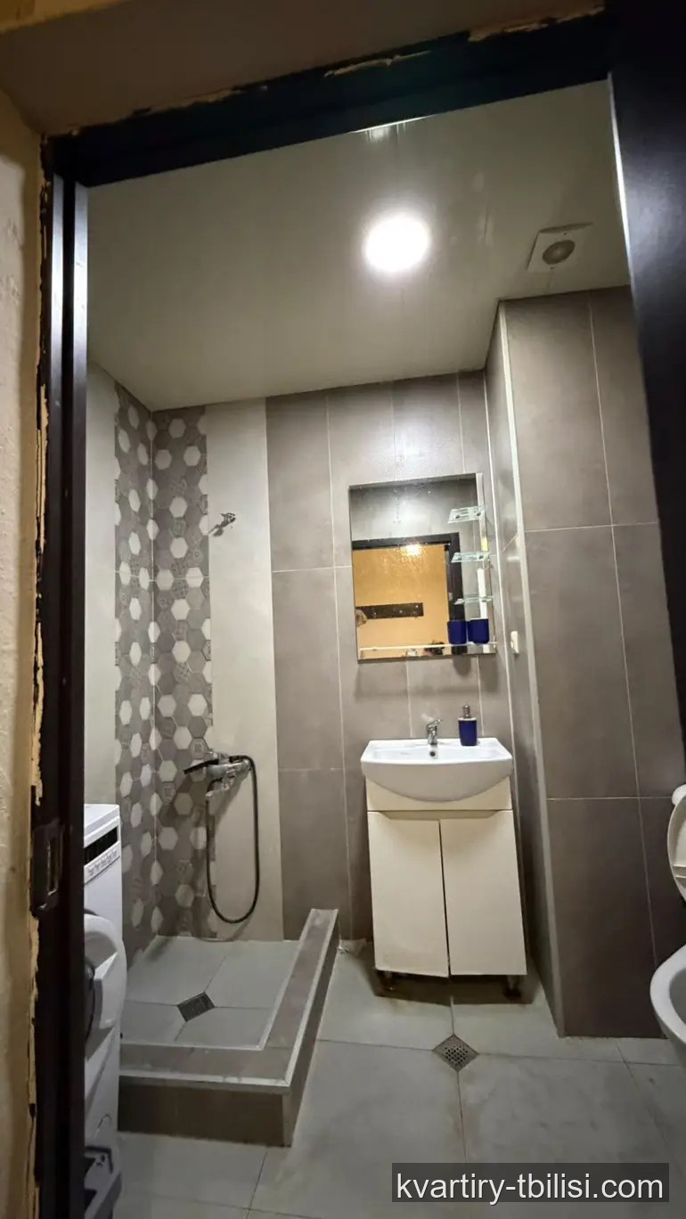 2-bedroom Apartment for rent in Vashlijvari, Tbilisi, 46 sqm, floor 2/17 — 450 USD/month | Tbilisi Homes