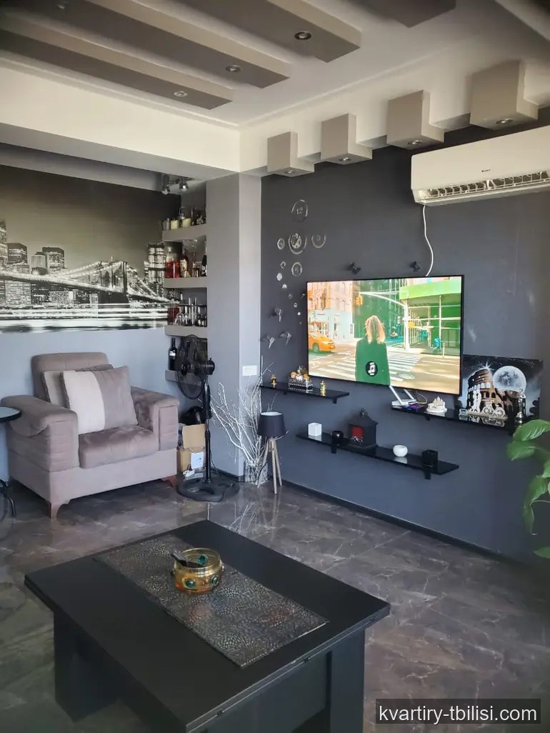Трёхкомнатная квартира в Вашлиджвари — 550 USD/мес | Tbilisi Homes