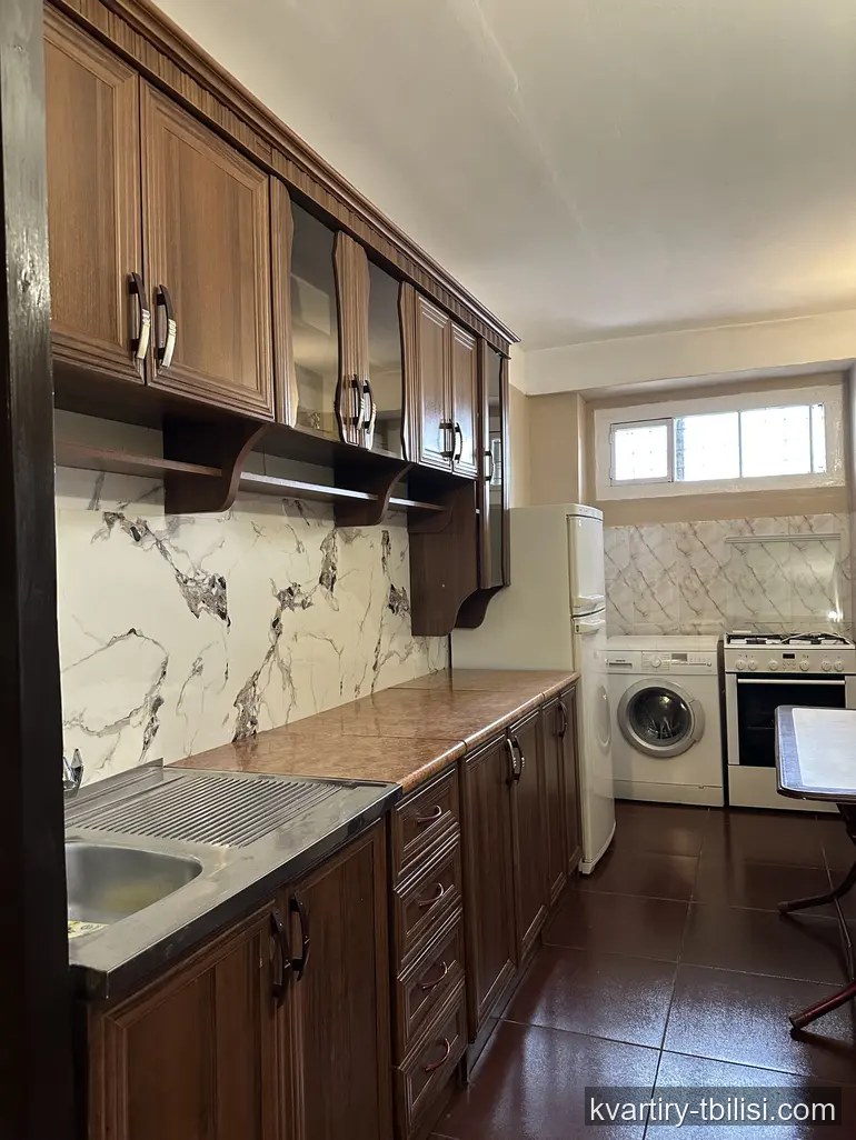 Трёхкомнатная квартира в Вашлиджвари — 421 USD/мес | Tbilisi Homes
