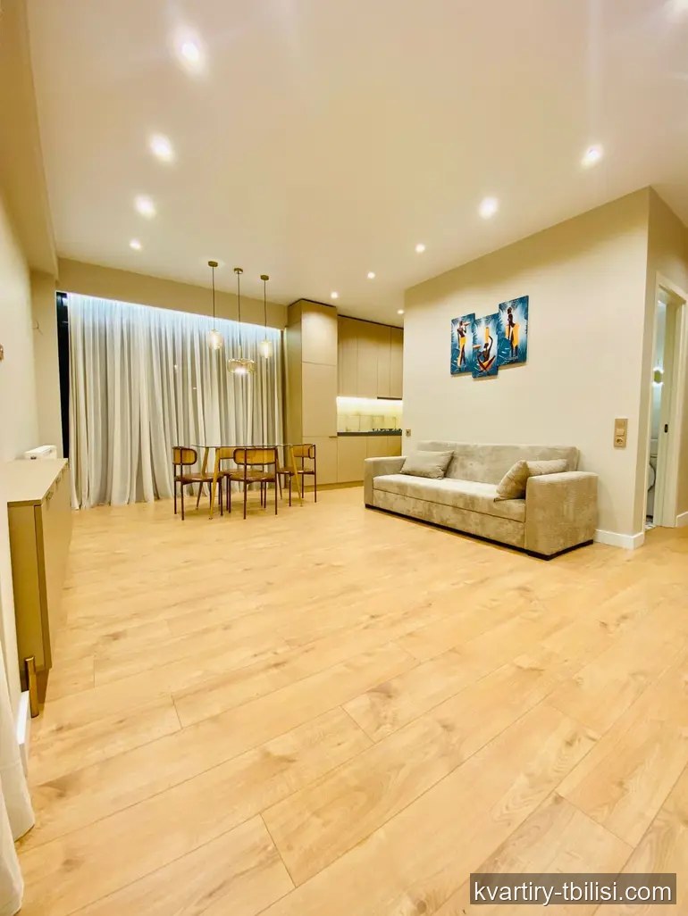 Трёхкомнатная квартира в Вашлиджвари — 750 USD/мес | Tbilisi Homes