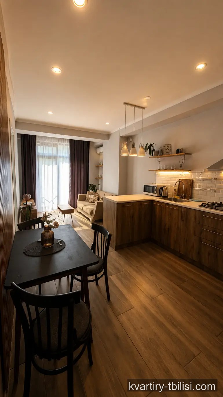 Трёхкомнатная квартира в Вашлиджвари — 700 USD/мес | Tbilisi Homes