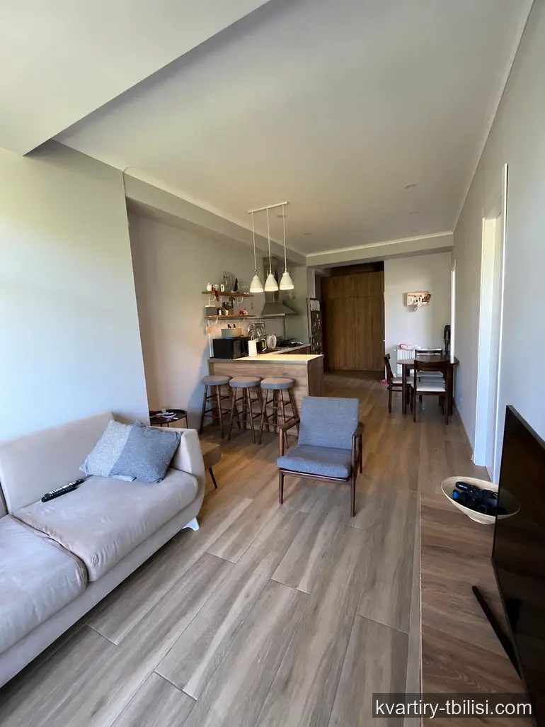 Трёхкомнатная квартира в Вашлиджвари — 700 USD/мес | Tbilisi Homes