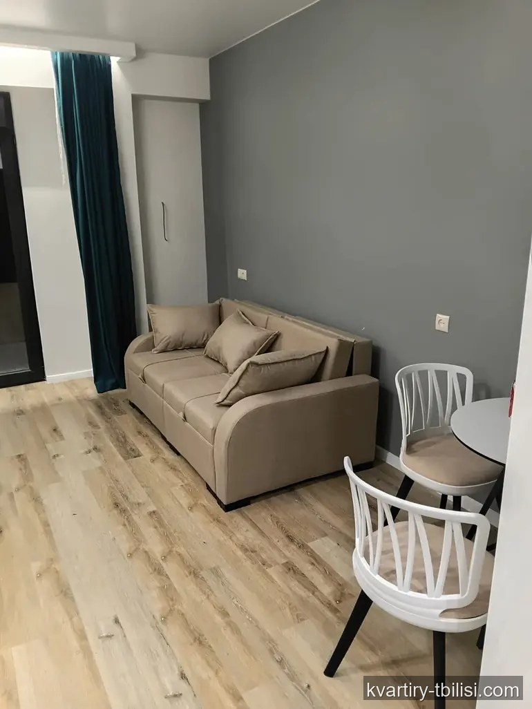 1-bedroom Apartment for rent in Vazisubani, Tbilisi, 35 sqm, floor 5/7 — 422 USD/month | Tbilisi Homes