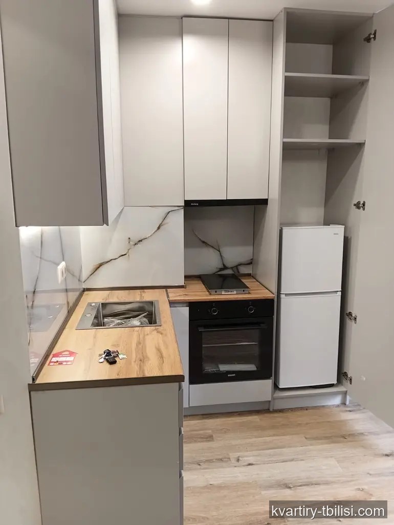 1-bedroom Apartment for rent in Vazisubani, Tbilisi, 35 sqm, floor 5/7 — 422 USD/month | Tbilisi Homes