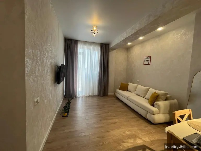2-bedroom Apartment for rent in Vazisubani, Tbilisi, 54 sqm, floor 10/10 — 493 USD/month | Tbilisi Homes