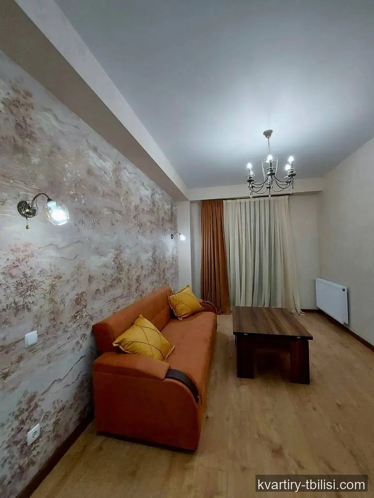 2-bedroom Apartment for rent in Vazisubani, Tbilisi, 60 sqm, floor 8/10 — 461 USD/month | Tbilisi Homes