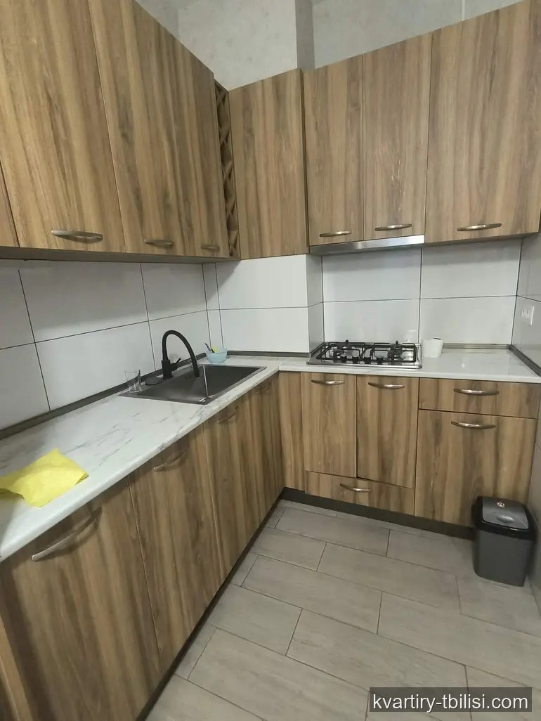 3-bedroom Apartment for rent in Vazisubani, Tbilisi, 68 sqm, floor 8/15 — 550 USD/month | Tbilisi Homes