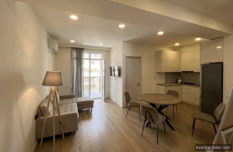 3-bedroom Apartment for rent in Vazisubani, Tbilisi, 60 sqm, floor 4/17 — 573 USD/month | Tbilisi Homes