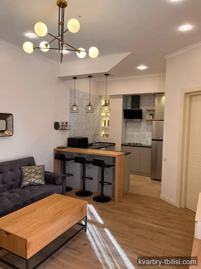 2-bedroom Apartment for rent in Vera, Tbilisi, 45 sqm, floor 7/9 — 1 000 USD/month | Tbilisi Homes