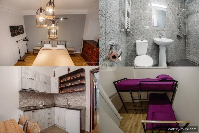 3-bedroom Apartment for rent in Vera, Tbilisi, 60 sqm, floor 2/4 — 700 USD/month | Tbilisi Homes