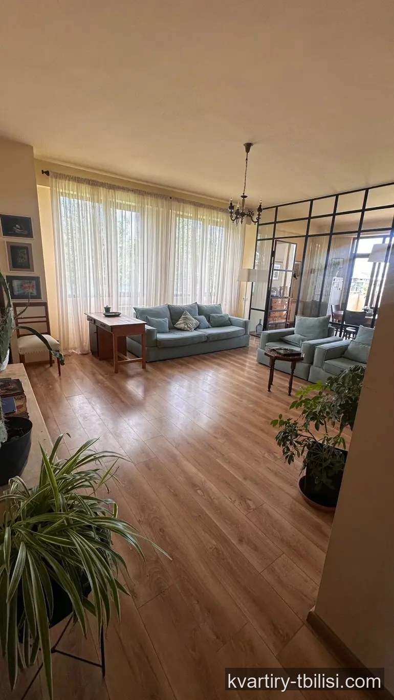 Трёхкомнатная квартира на Вере — 1 500 USD/мес | Tbilisi Homes
