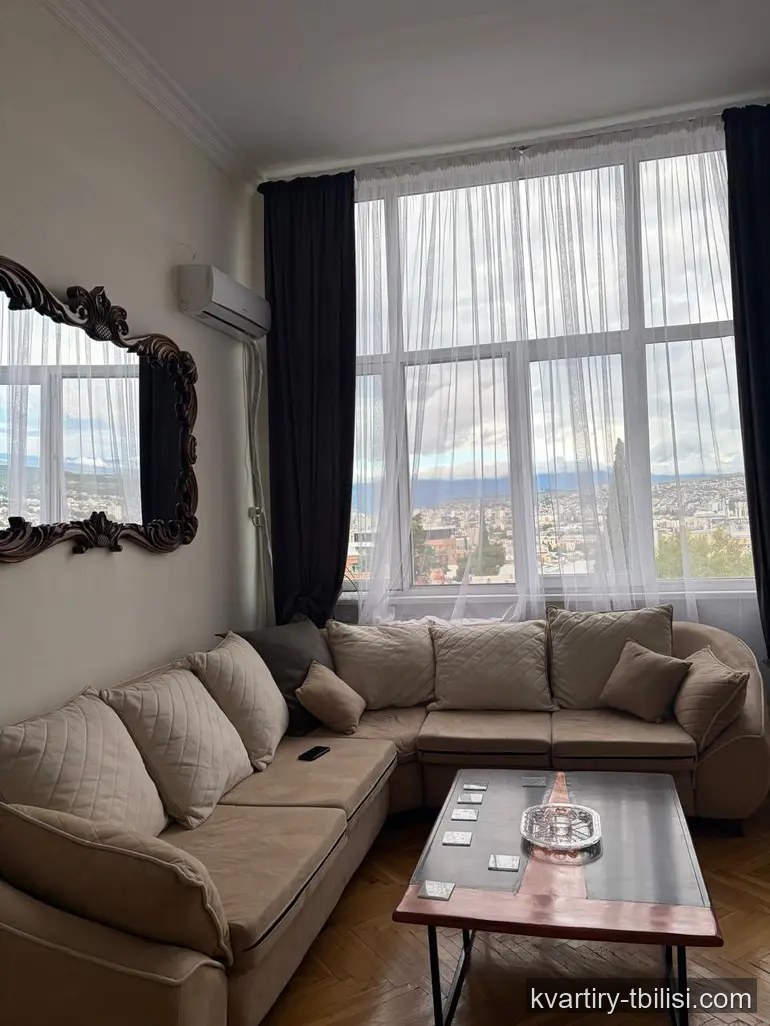 Четырёхкомнатная квартира на Вере — 1 500 USD/мес | Tbilisi Homes