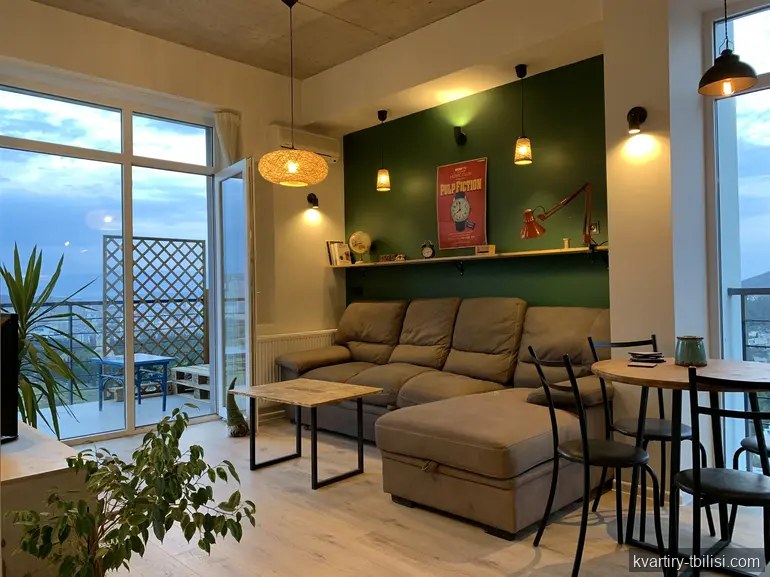 2-bedroom Apartment for sale in Bagevi, Tbilisi, 59 sqm, floor 14/21 — 152 000 USD | Tbilisi Homes