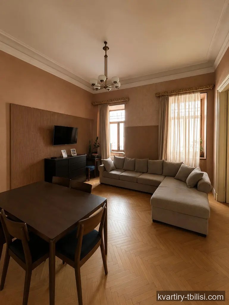 3-bedroom Apartment for sale in Chugureti, Tbilisi, 106 sqm, floor 1/2 — 195 000 USD | Tbilisi Homes