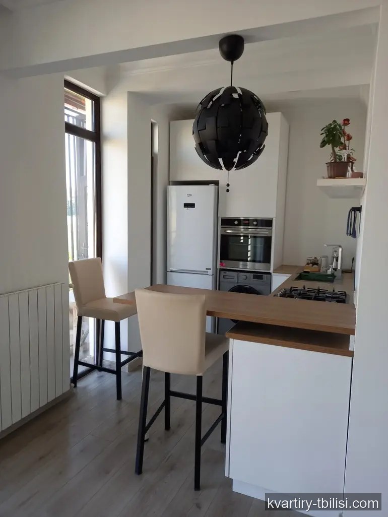 Трёхкомнатная квартира в Чугурети — 180 000 USD | Tbilisi Homes