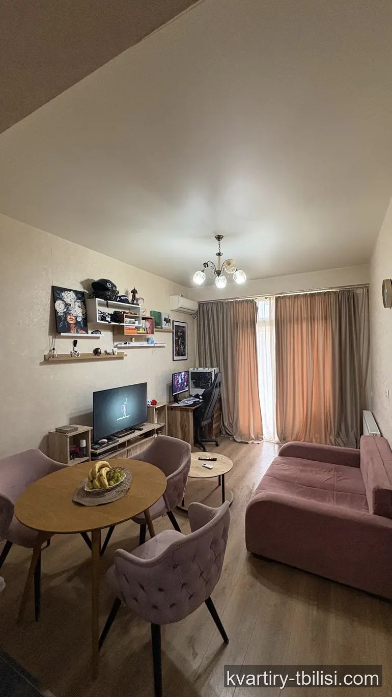 2-bedroom Apartment for sale in Didi Digomi, Tbilisi, 44.5 sqm, floor 5/9 — 69 000 USD | Tbilisi Homes