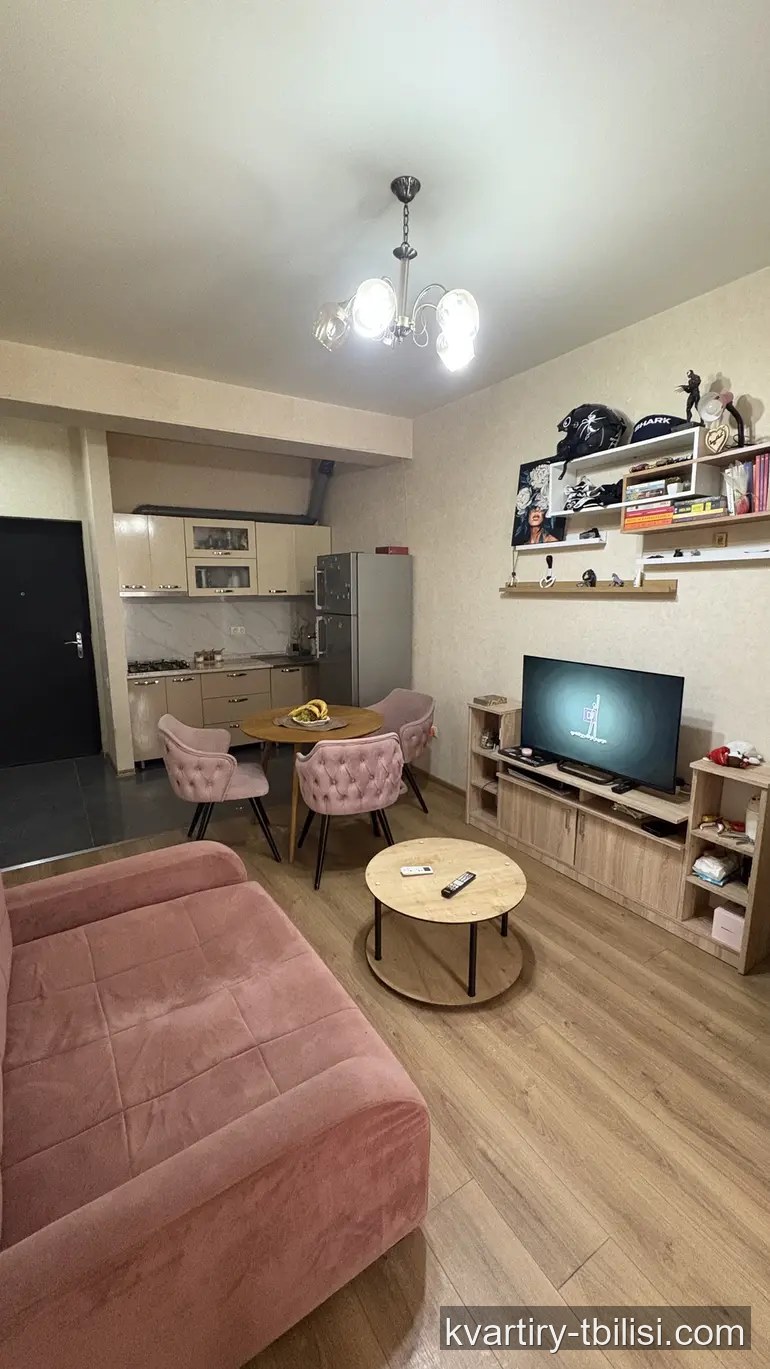 2-bedroom Apartment for sale in Didi Digomi, Tbilisi, 44.5 sqm, floor 5/9 — 69 000 USD | Tbilisi Homes