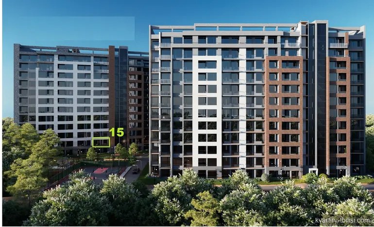 Двухкомнатная квартира в Диди Дигоми — 77 000 USD | Tbilisi Homes