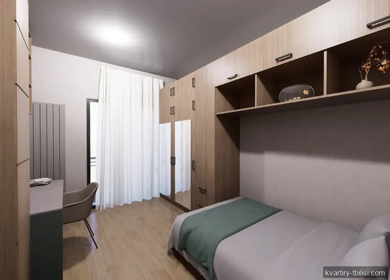 2-bedroom Apartment for sale in Didi Digomi, Tbilisi, 51.5 sqm, floor 9/11 — 63 900 USD | Tbilisi Homes