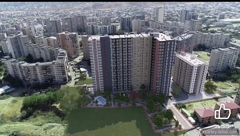 2-bedroom Apartment for sale in Didi Digomi, Tbilisi, 62 sqm, floor 11/21 — 72 000 USD | Tbilisi Homes
