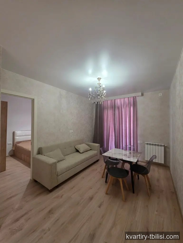 2-bedroom Apartment for sale in Didi Digomi, Tbilisi, 46 sqm, floor 2/13 — 74 000 USD | Tbilisi Homes