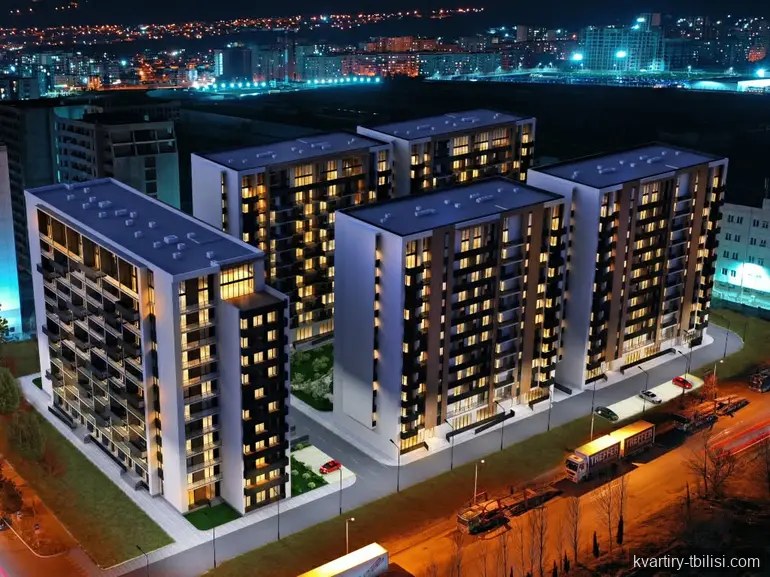 2-bedroom Apartment for sale in Didi Digomi, Tbilisi, 45.5 sqm, floor 10/12 — 71 000 USD | Tbilisi Homes