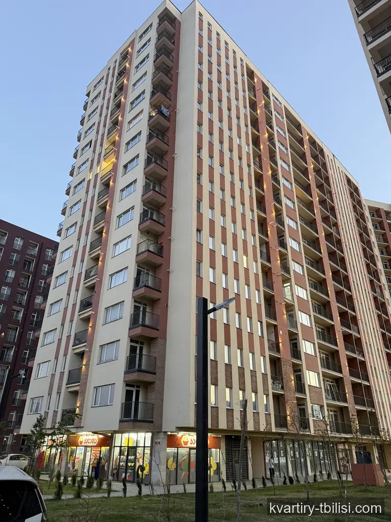 2-bedroom Apartment for sale in Didi Digomi, Tbilisi, 44.4 sqm, floor 10/16 — 54 000 USD | Tbilisi Homes