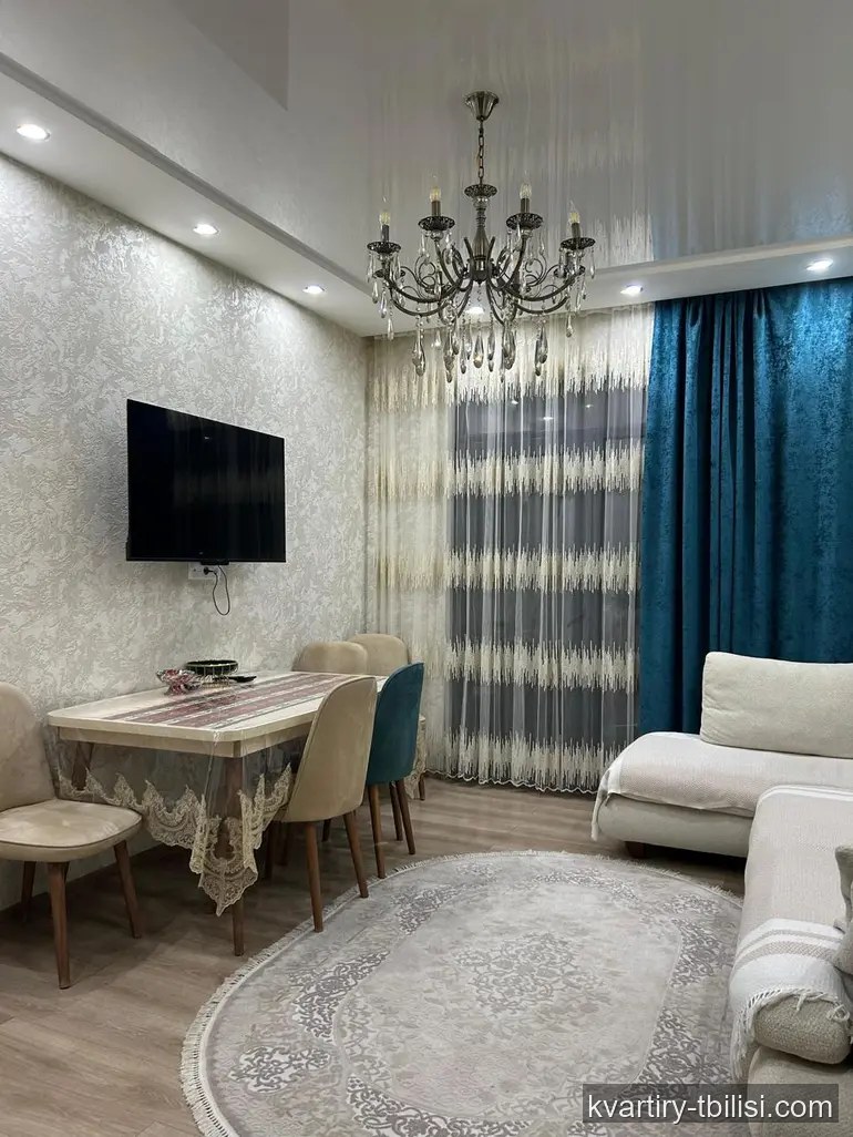 2-bedroom Apartment for sale in Didi Digomi, Tbilisi, 53 sqm, floor 9/12 — 90 000 USD | Tbilisi Homes