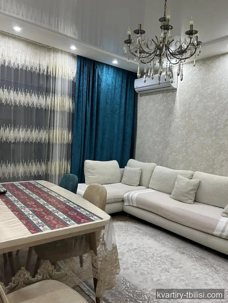 2-bedroom Apartment for sale in Didi Digomi, Tbilisi, 53 sqm, floor 9/12 — 90 000 USD | Tbilisi Homes