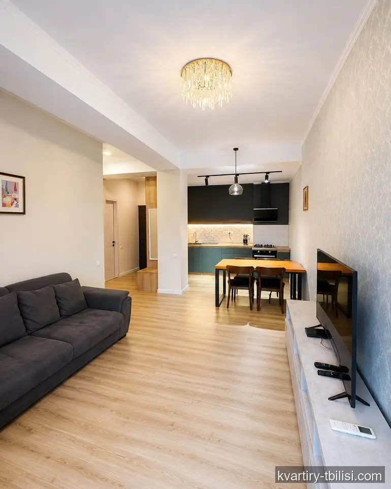 Двухкомнатная квартира в Диди Дигоми — 110 000 USD | Tbilisi Homes