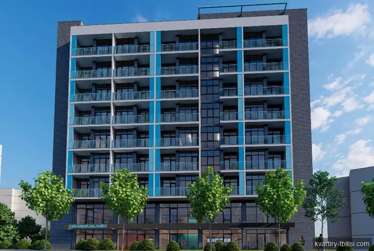 2-bedroom Apartment for sale in Didi Digomi, Tbilisi, 52.7 sqm, floor 10/11 — 63 500 USD | Tbilisi Homes
