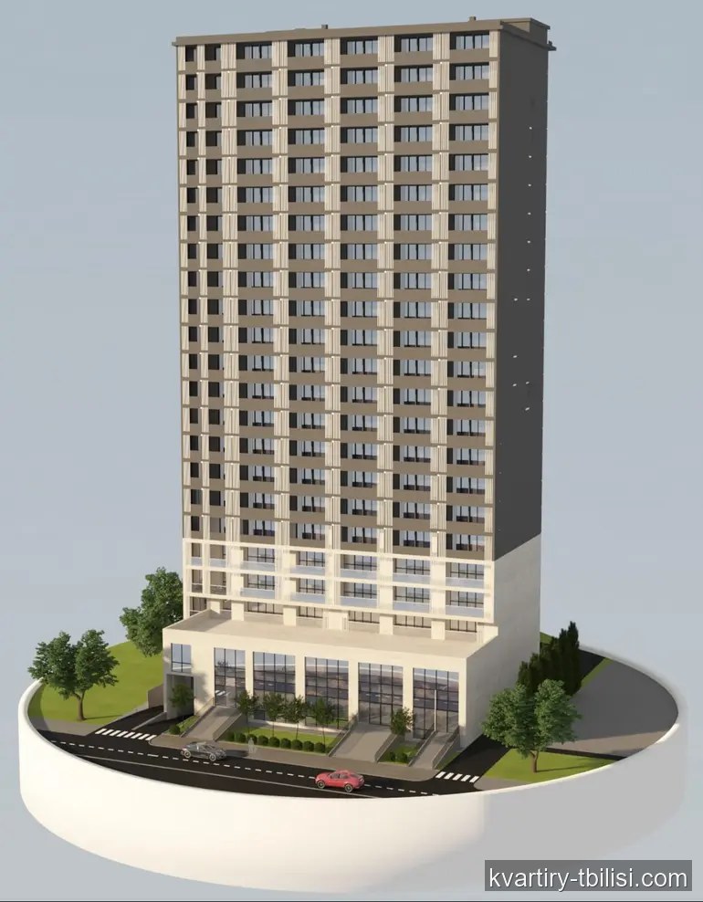 Двухкомнатная квартира в Диди Дигоми — 63 480 USD | Tbilisi Homes