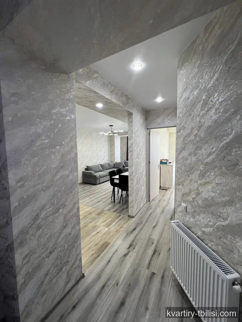 3-bedroom Apartment for sale in Didi Digomi, Tbilisi, 65.8 sqm, floor 4/12 — 39 809 USD | Tbilisi Homes