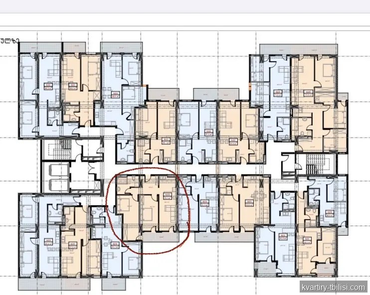 Трёхкомнатная квартира в Диди Дигоми — 101 000 USD | Tbilisi Homes