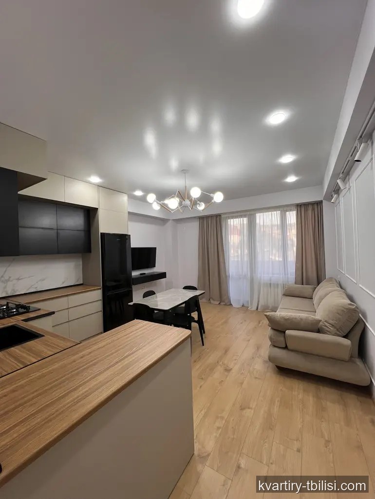 Трёхкомнатная квартира в Диди Дигоми — 95 000 USD | Tbilisi Homes