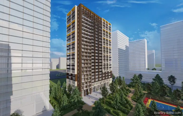 3-bedroom Apartment for sale in Didi Digomi, Tbilisi, 82 sqm, floor 4/22 — 83 000 USD | Tbilisi Homes