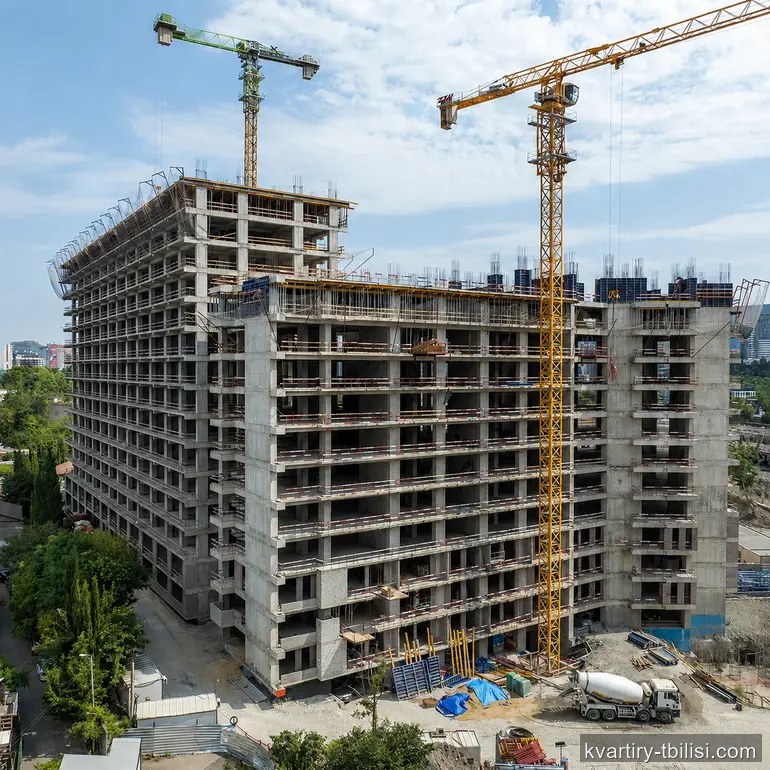 2-bedroom Apartment for sale in Didube, Tbilisi, 64.4 sqm, floor 13/28 — 67 620 USD | Tbilisi Homes