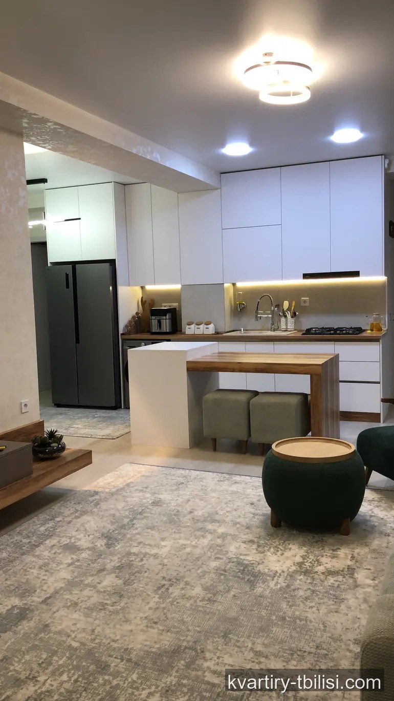 Трёхкомнатная квартира в Дидубе — 180 000 USD | Tbilisi Homes