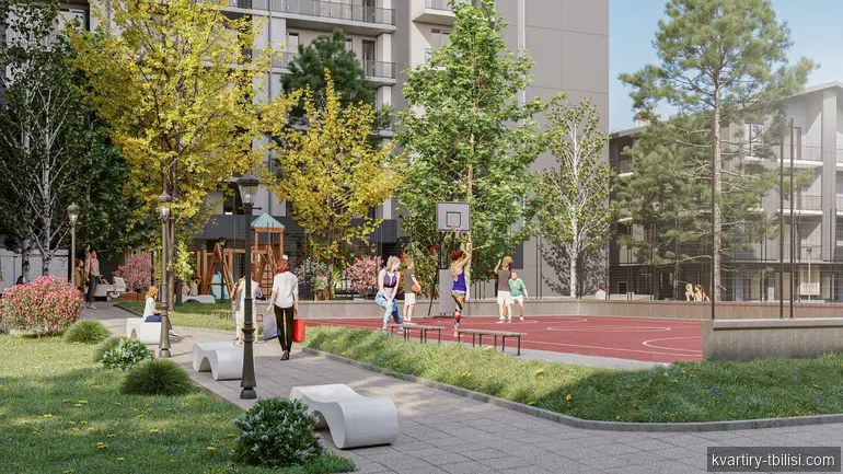 Двухкомнатная квартира в Дигоми 1-9 — 72 000 USD | Tbilisi Homes