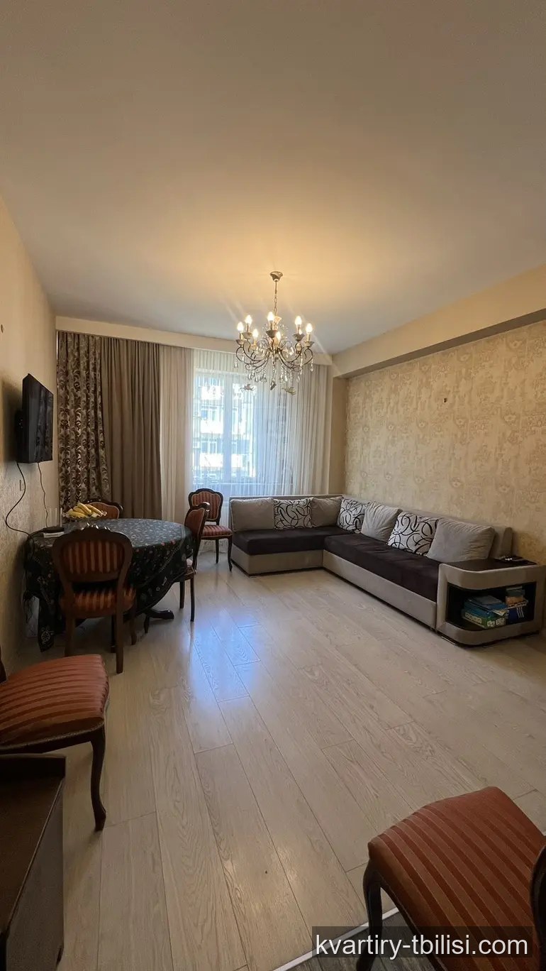 2-bedroom Apartment for sale in Digomi Massiv, Tbilisi, 57.9 sqm, floor 5/7 — 101 325 USD | Tbilisi Homes