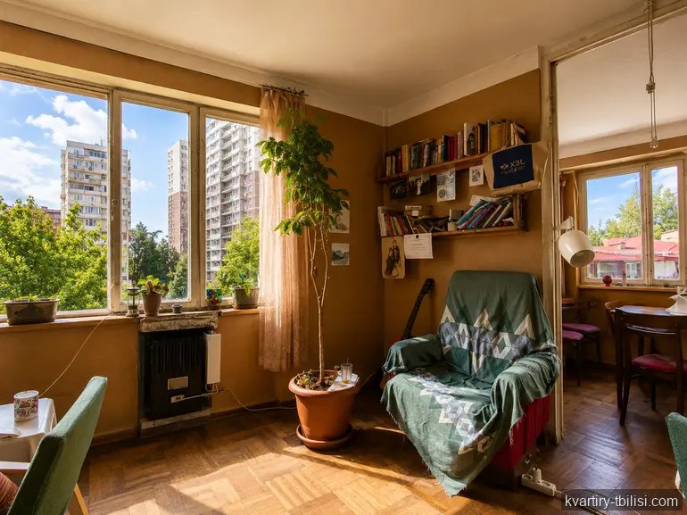 Двухкомнатная квартира в Дигомском массиве — 108 000 USD | Tbilisi Homes