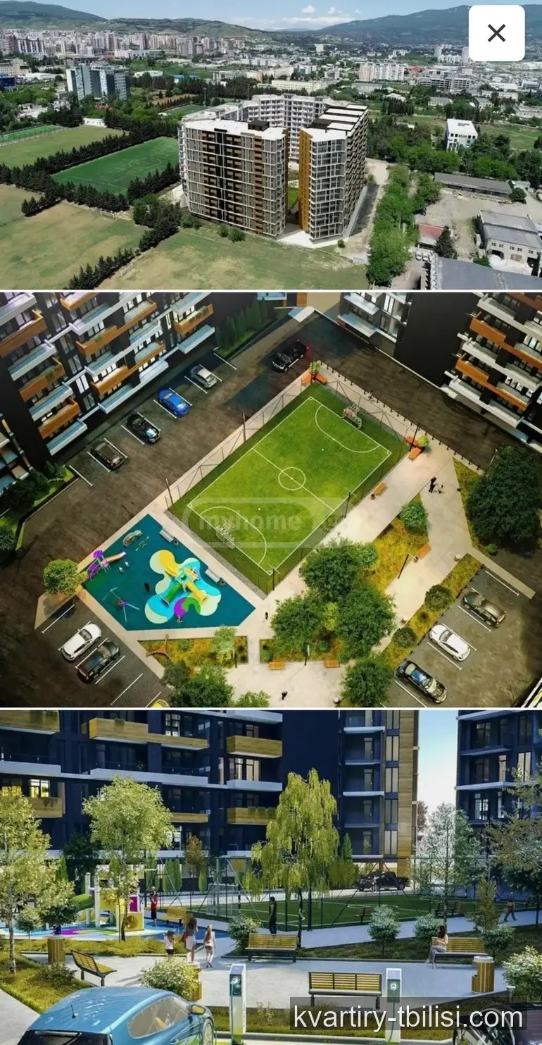 Двухкомнатная квартира в Дигомском массиве — 78 540 USD | Tbilisi Homes