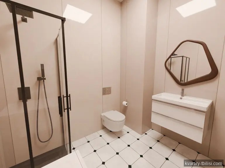 Трёхкомнатная квартира в Дигомском массиве — 81 345 USD | Tbilisi Homes