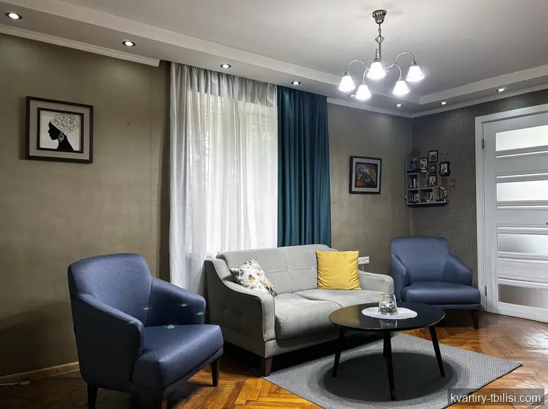 Четырёхкомнатная квартира в Дигомском массиве — 130 000 USD | Tbilisi Homes