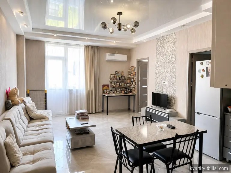 3-bedroom Apartment for sale in Gldani, Tbilisi, 76 sqm, floor 3/12 — 122 000 USD | Tbilisi Homes