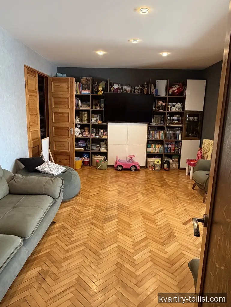 4-bedroom Apartment for sale in Gldani, Tbilisi, 100 sqm, floor 9/9 — 130 000 USD | Tbilisi Homes