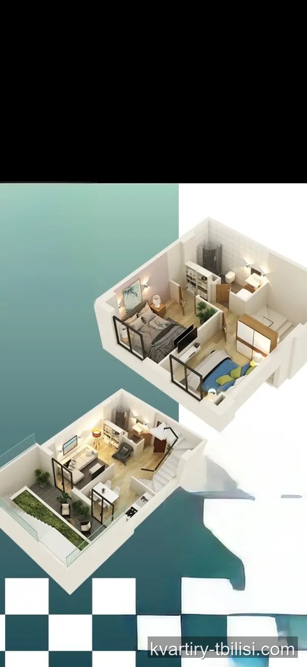 Четырёхкомнатная квартира в Глдани — 162 000 USD | Tbilisi Homes